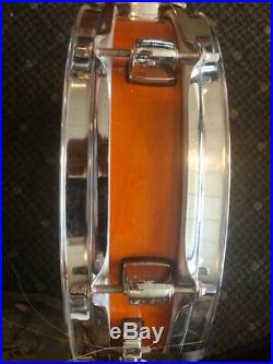 Pearl Piccolo snare drum witho stand