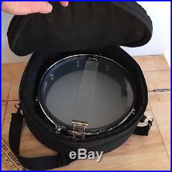 Pearl S1330B 13 x 3 Piccolo Snare Drum, Black Steel With Wings soft drum case