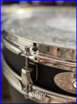 Pearl S1330B Steel Piccolo Snare 3 x 13 Matte Black Preowned