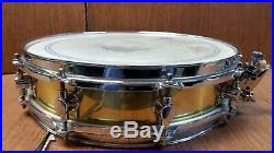 Percussion Plus 14x3.5 Brass Shell Piccolo Snare Drum