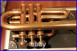 Piccolo Corton Trumpet Bb with case, Mouthpiece