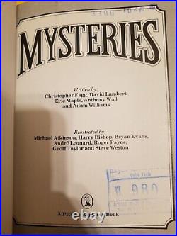 Piccolo Explorer Book Of Mysteries Vintage 1981 (Like Usbourne Supernatural)