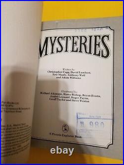 Piccolo Explorer Book Of Mysteries Vintage 1981 (Like Usbourne Supernatural)
