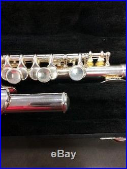 Piccolo Gemeinhardt 4SP Silver Plated With Case