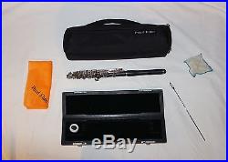 Piccolo Pearl Flute, PFP 105, with Cleaning Kit, Rarely Used