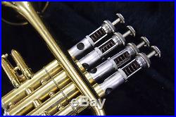 Piccolo Trompete Eterna by Getzen 4 Ventile Profi-Modell 940 incl. Koffer TOP