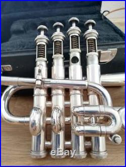 Piccolo Trompete Eterna by Getzen versilbert