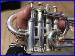 Piccolo Trumpet Benge Custom Built 4 Valve #5 Resno Tempered Bell Los Angeles