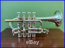 Piccolo Trumpet Benge USA Bb/A -Resno-Tempered Bell-Excellent Condition
