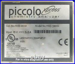 Piccolo Xpress Chemistry Analyzer 1100-1000E
