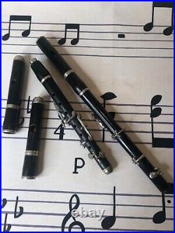 Piccolo fife flute parts. 4 key body and 6 key body. 2 piccolo heads