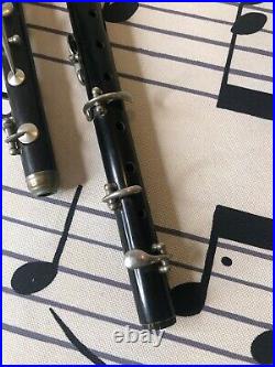 Piccolo fife flute parts. 4 key body and 6 key body. 2 piccolo heads