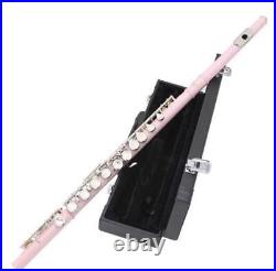 Pink Flute Accessories Lightweight, Bright Tone, Easy to Play