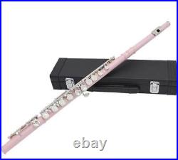 Pink Flute Accessories Lightweight, Bright Tone, Easy to Play