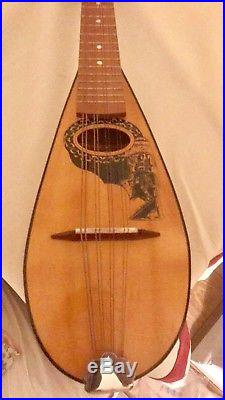 Pocket or Piccolo Mandolin bowlback Sicily-made Musikalia Alfio Leone 2002