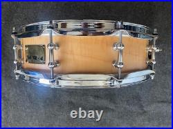 Pork PIe Single Ply Maple Piccolo Snare 4 deep X 14 diameter