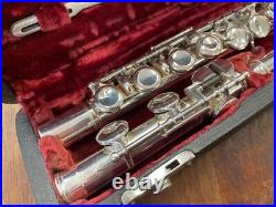 Pre Owned GERMAN Made G. R. UEBEL FLUTE REPADDED PERFECT Ships FREE WORLDWDE