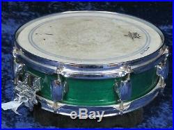 Premier 4x13 Piccolo Snare Drum Ser#isi7157-25 Green Rare Size
