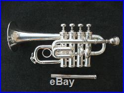 RARE FRENCH PICCOLO TRUMPET Bb & A SELMER PARIS around 1975 READY TO PLAY
