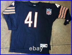 RARE VINTAGE CHICAGO BEARS BRIAN PICCOLO #41 CHAMPION JERSEY(50Patch), XL