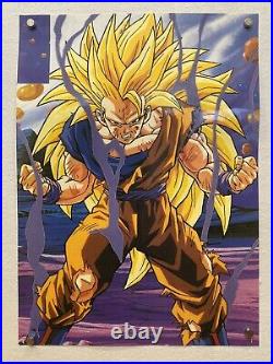 RARE lot 6 DRAGON BALL Z Posters 15 x 20.5 Goku Saiyan Vegeta Gohan Piccolo