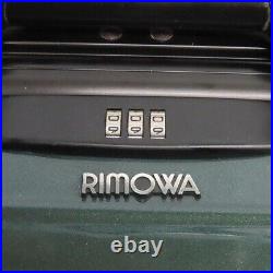 RIMOWA Samba Nova Piccolo Dark Green Suitcase Attaché Case Used From Japan