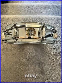 RSD Custom Piccolo Snare Drum 3x14 Steel Shell 8 Lug Exc Cond Nice Loud Fat Pop