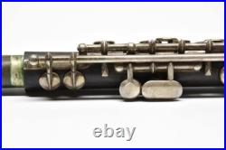 Rare Antique Handmade G. Gemeinhardt Markneukirchen Grenadilla Wood Piccolo