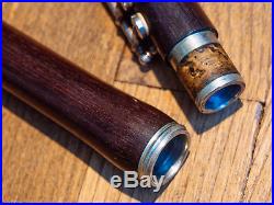 Rare Antique Professional French Wooden Bonneville Db Piccolo Flute c. 1900