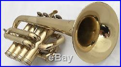 Rare Antoine Courtois Paris -Roger Delmotte Model Bb/A Piccolo Trumpet 4-Valves