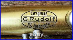 Rare Cigar Uebel Professional Piccolo Flute Aluminum Body c. 1960
