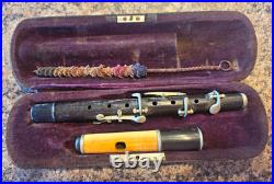 Rare VTG Mollenhauer Fulda / Lyon & Healy Wood Piccolo with Original Case-18480
