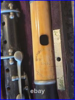 Rare VTG Mollenhauer Fulda / Lyon & Healy Wood Piccolo with Original Case-18480