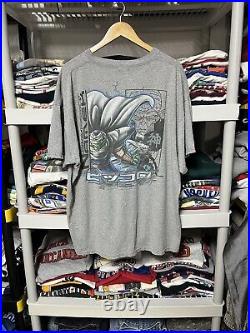 Rare Vintage 2001 Dragon Ball Z Piccolo T Shirt Size XXL Gray DBZ