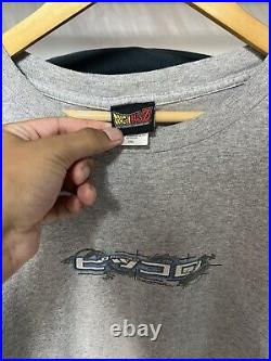 Rare Vintage 2001 Dragon Ball Z Piccolo T Shirt Size XXL Gray DBZ