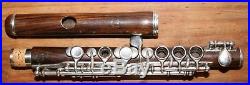 Rare french vintage wooden piccolo flute Lebret