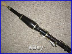 Rare old csakan flageolet piccolo recorder flute Gautro Paris Bone mouthpiece