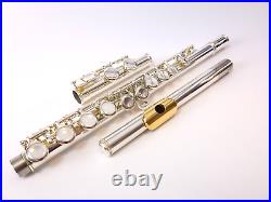 Reconditioned Jupiter Capital Edition Gold Clad Lip Beginner Flute +Warranty