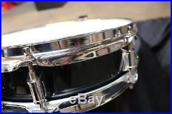 Remo 3.5x13 Mastertouch Piccolo Snare Drum Black