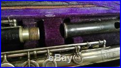 Rive-Robert cased flute & piccolo