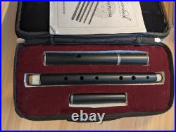 Roosebeck Ebony Irish Flute with Traditional Irish Tuning-Read Please