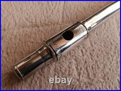 Rudall Carte Silver Flute with Soldered Tone Holes