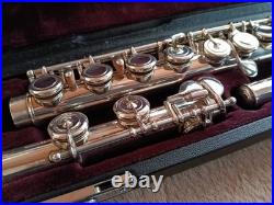 Rudall Carte Silver Flute with Soldered Tone Holes