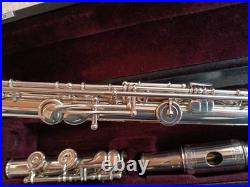 Rudall Carte Silver Flute with Soldered Tone Holes