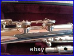 Rudall Carte Silver Flute with Soldered Tone Holes
