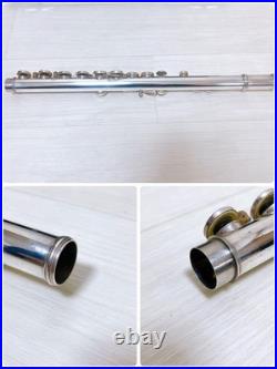 SANKYO Etude PA Flute Sterling Silver Used With Hard Case