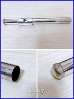 SANKYO Etude PA Flute Sterling Silver Used With Hard Case