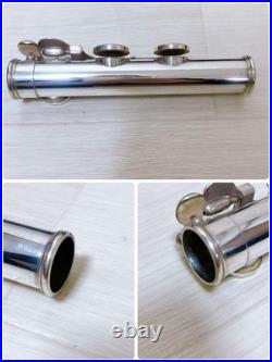 SANKYO Etude PA Flute Sterling Silver Used With Hard Case