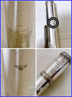 SANKYO Etude PA Flute Sterling Silver Used With Hard Case