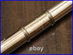 SANKYO SANKYO ETUDE Headstock Silver Flute SN 19480 SANKYO SANKYO ETUDE Headstock Silver Flute SN 19480